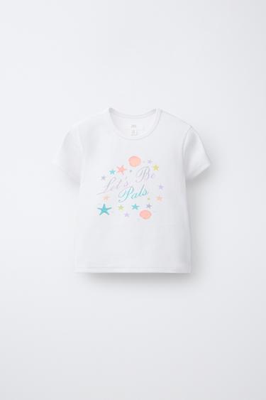Zara Футболка с принтом