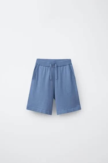 Бермуды из хлопка и льна- Заказать в России