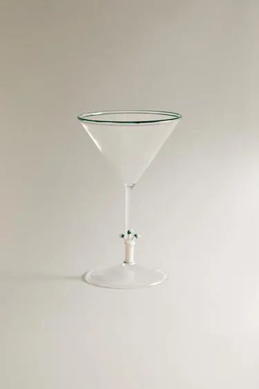 Бокал для коктейля с гольф-клубом