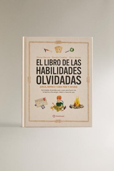 Zara Книга для детей «забытые навыки» (на испанском)