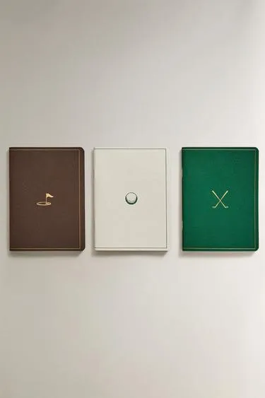 Набор блокнотов для записи счёта в гольфе (набор из 3 шт.)