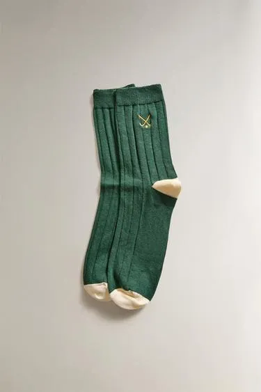 Хлопковые носки для гольфа