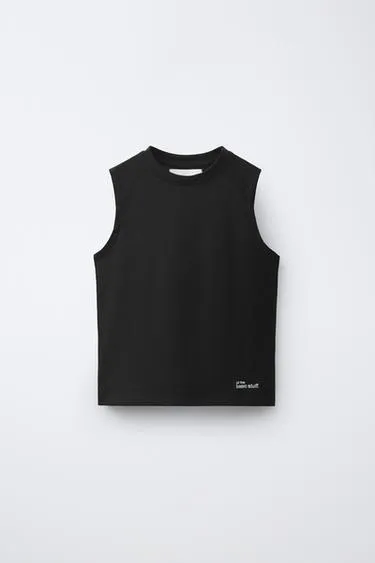 Однотонная майка