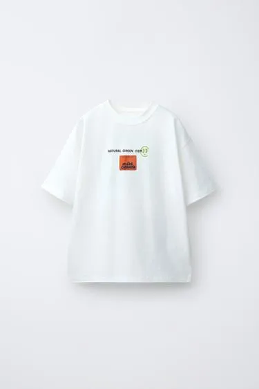 Футболка с принтом «яблоко»- Заказать в России