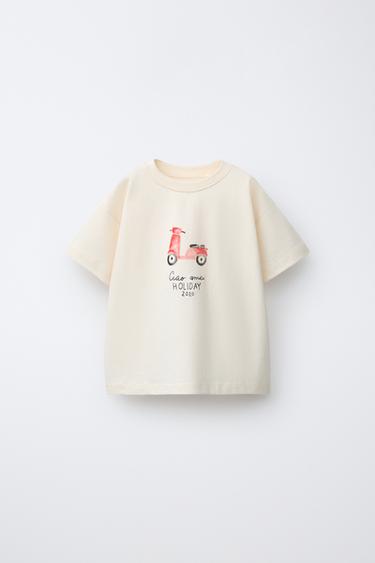 Футболка с мотопринтом- Заказать в России