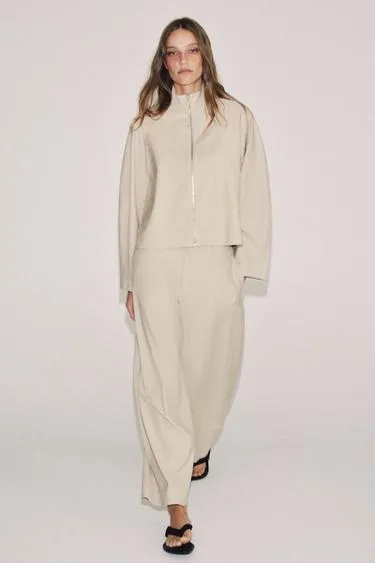 Брюки Balloon из смесовой шерсти — Zw Collection- Заказать в России