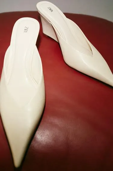 Туфли-мюли на танкетке- Заказать в России