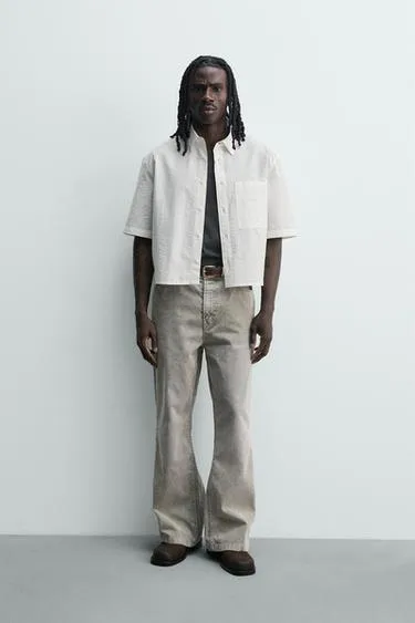 Рубашка  с карманом- Заказать в России