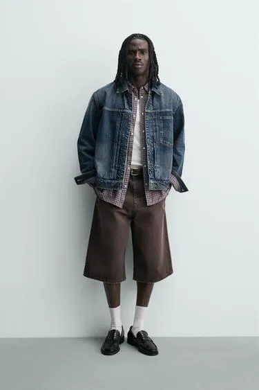 Джинсовые шорты Relaxed Fit