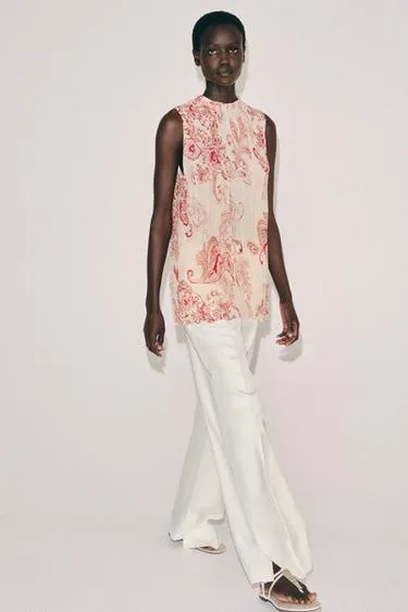 Топ с принтом — Zw Collection- Заказать в России