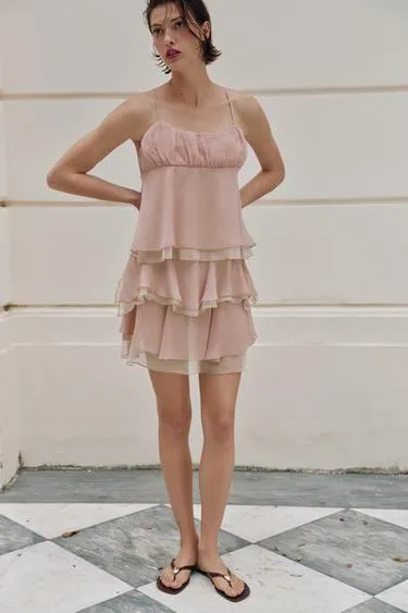 Топ в бельевом стиле со сборками- Заказать в России