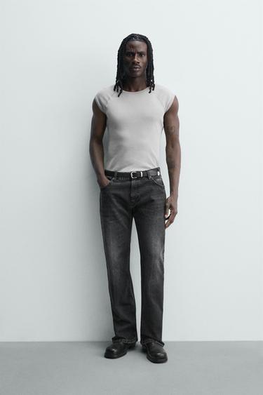 Zara Джинсы клёш купить с доставкой.