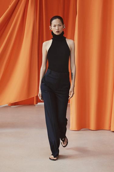 Zara Брюки в тонкую полоску — коллекция ZARA «ZW»