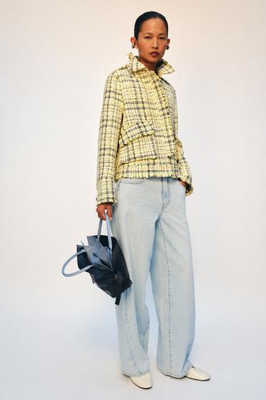 Zara Джинсы коллекция ZARA «ZW» LOOSE  со средней посадкой