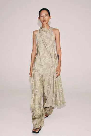 Жаккардовые брюки Wide-Leg — Zw Collection