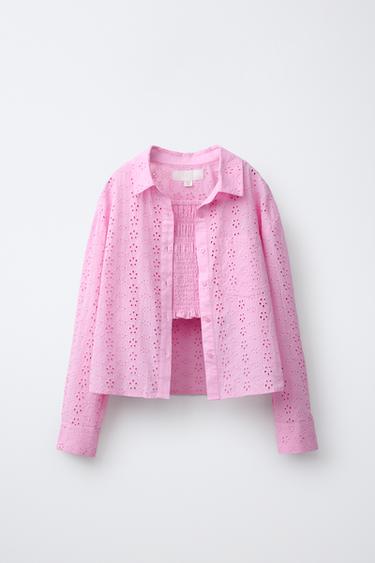 Zara Комплект: рубашка и топ SCHIFFLY