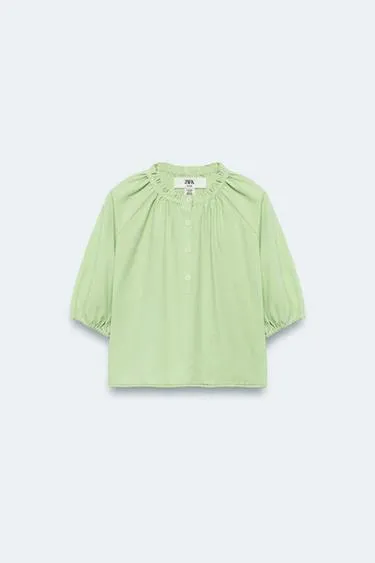 Блуза в клетку (возраст 2-14) / лимитированное издание