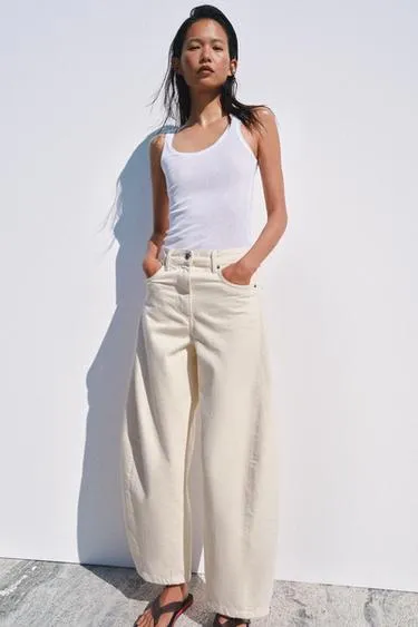 Джинсы Zw Collection Ankle Balloon со средней посадкой