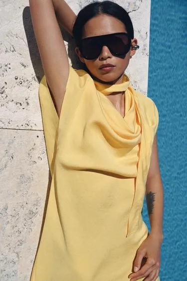 Платье миди свободного кроя — Zw Collection- Заказать в России