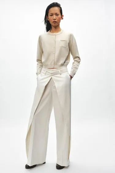 Комбинированный кардиган- Заказать в России