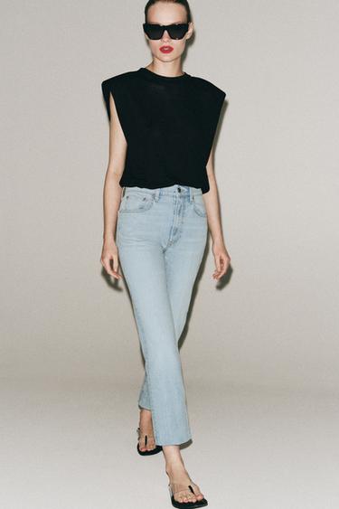Zara Джинсы  из коллекции «ZW» со средней посадкой