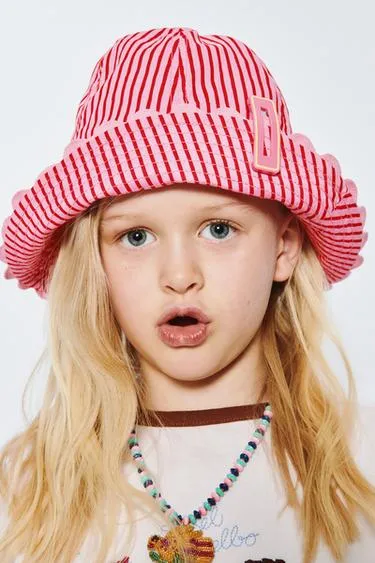 Панама в полоску Sissel Edelbo X Zara Kids- Заказать в России