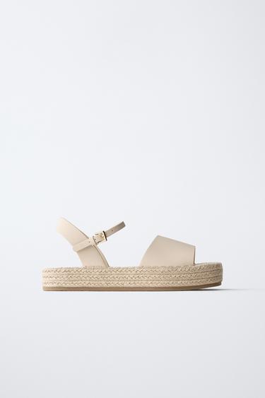 Zara Сандалии из джута