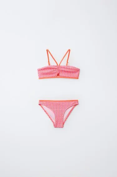 6-14 лет/фактурный комплект бикини- Заказать в России
