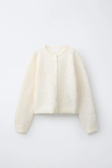 Жакет рельефной вязки- Заказать в России