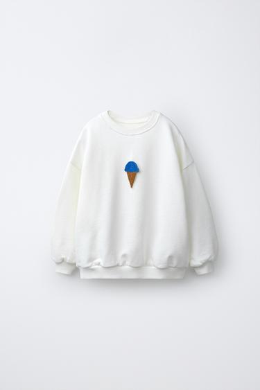 Толстовка с мороженым из кружева кроше- Заказать в России