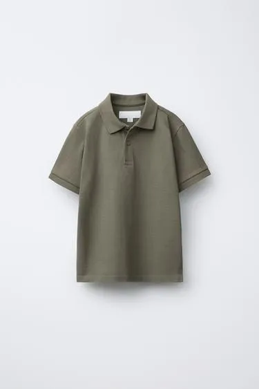 Базовое поло из пике- Заказать в России