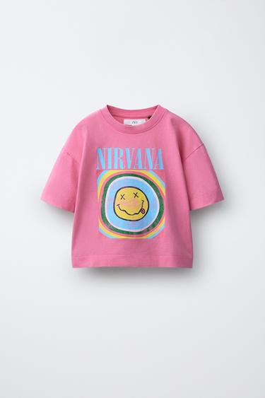 Футболка с принтом Nirvana®- Заказать в России
