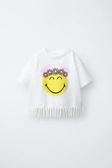 Футболка с бахромой Smileyworld ®- Заказать в России