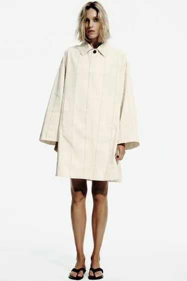 Тренч в клетку — Zw Collection