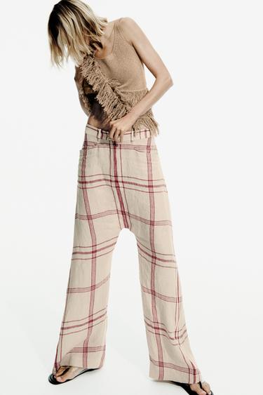 Zara Трикотажный топ с бахромой купить с доставкой.