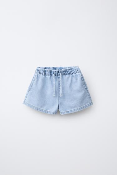 Zara Джинсовые шорты купить с доставкой.