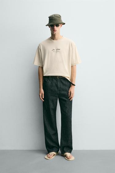 Zara Футболка с надписями