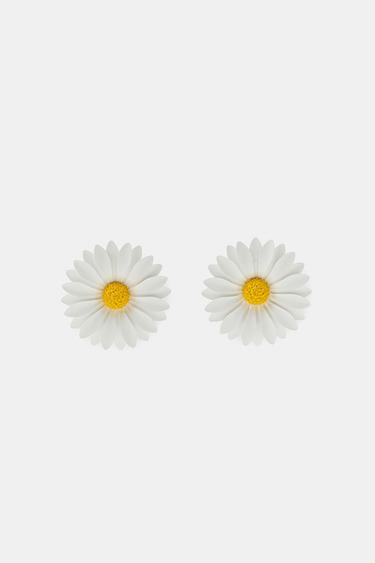 Zara Серьги-маргаритки макси