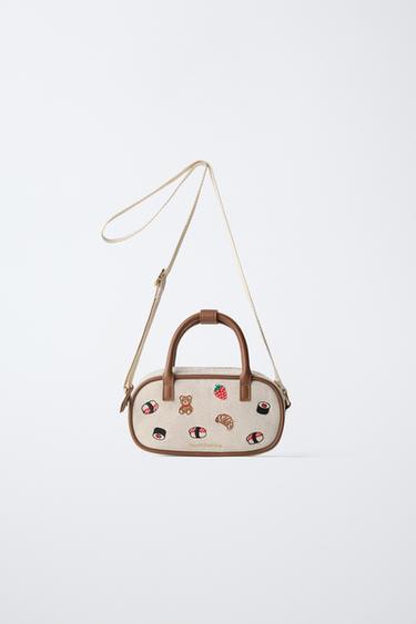 Zara Сумка с вышивкой
