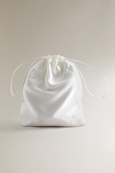 Zara Большая шелковая сумка
