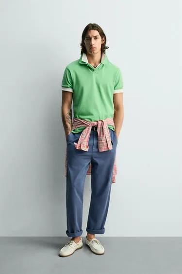 Поло Regular Fit пике