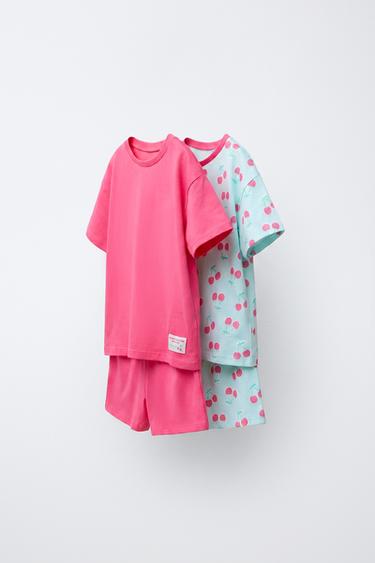 Zara Двухпак пижам с принтом от 1 1/2 до 6 лет купить с доставкой.