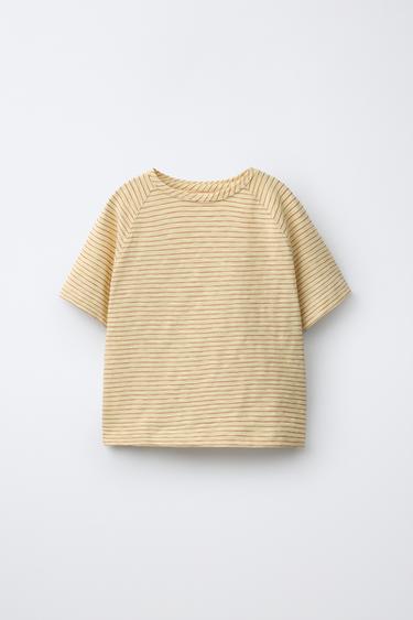 Zara Футболка в полоску с рукавами реглан