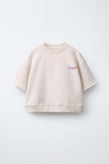 Zara Футболка из футера