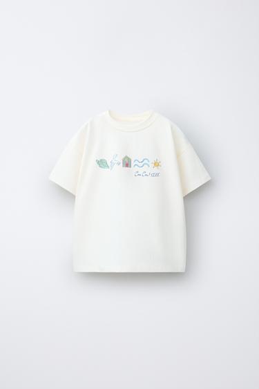 Zara Футболка с надписью