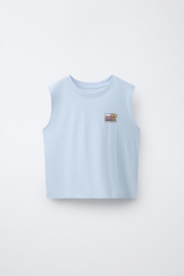 Zara Футболка с принтом