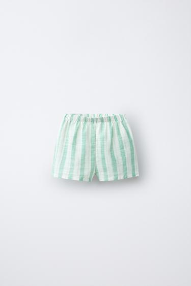 Zara Шорты в полоску