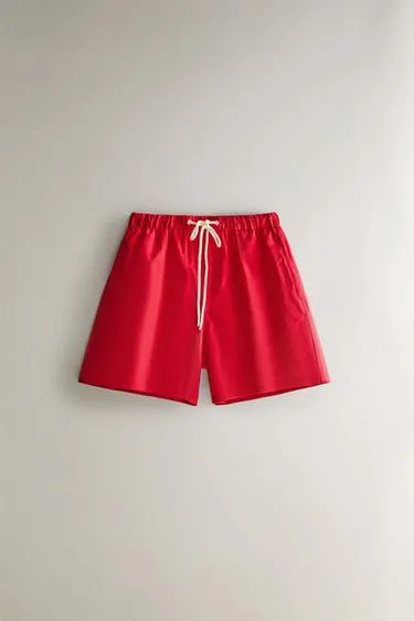Красные плавательные трусы red beach