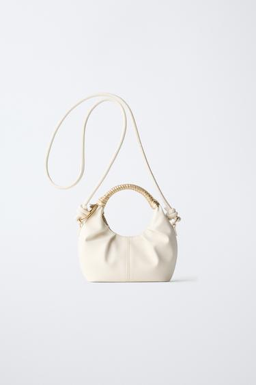 Zara Сумка со сборками купить с доставкой.