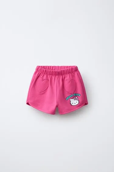 Шорты с карманами-сердечками Hello Kitty © Sanrio- Заказать в России